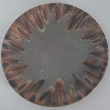 Large stoneware plate by Charles Greber