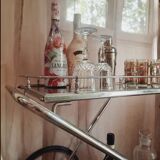 Chrome dessert table