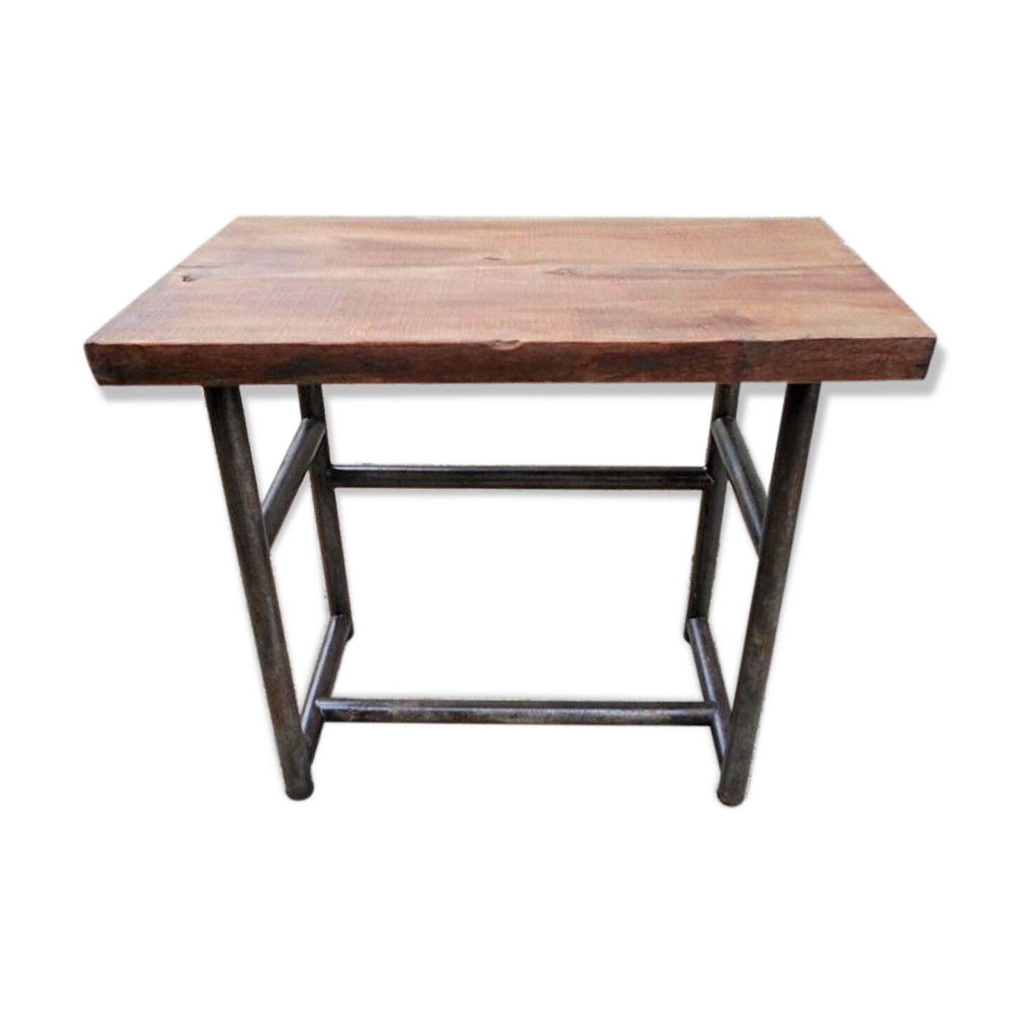 Console en bois brut