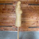 Vintage rattan mannequin