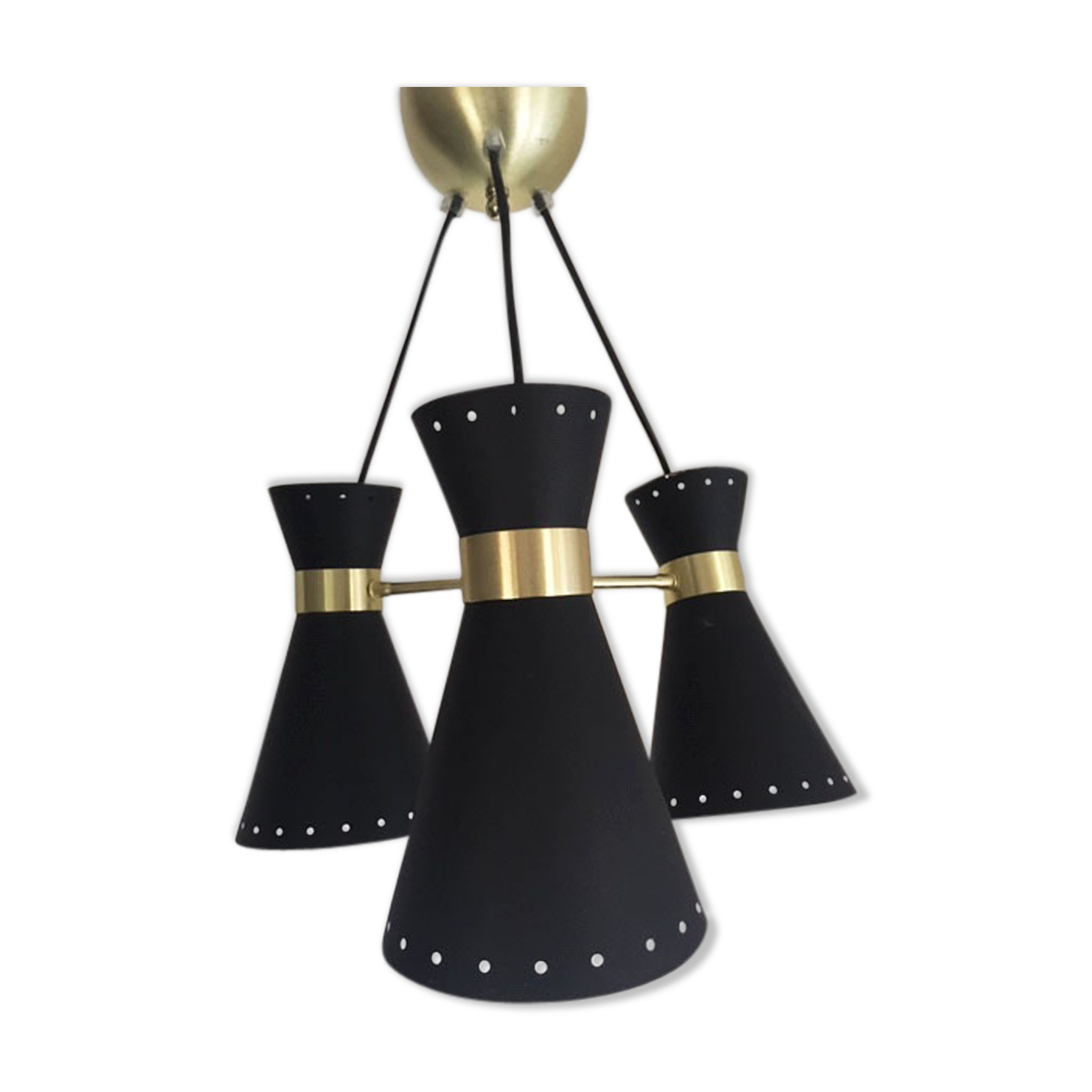 Chandelier in the style of the Italian creations of the 50s