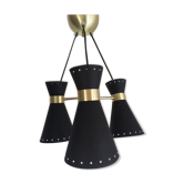 Lustre dans le style des créations italiennes des années 50