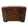 Art Deco buffet in carved wood and black marble, 1930s