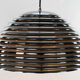 Large Kazuo Motozawa Space Age Chrome Saturno Chandelier for Staff, Germany 1972