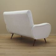 White sofa, Italian design, 1970s, production: Italy