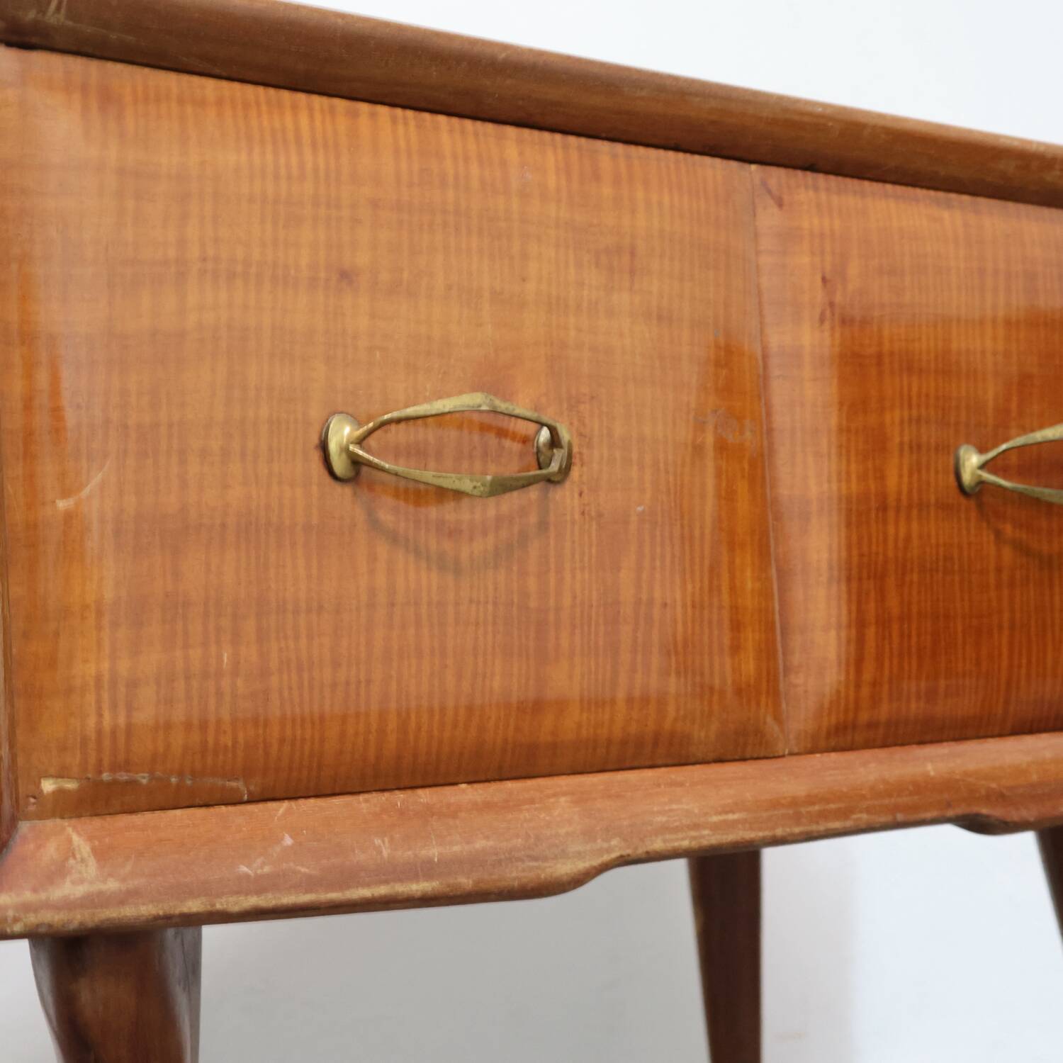 Coppia Di Comodini Gio Ponti Style Mid-Century 1950’s Modernariato Des
