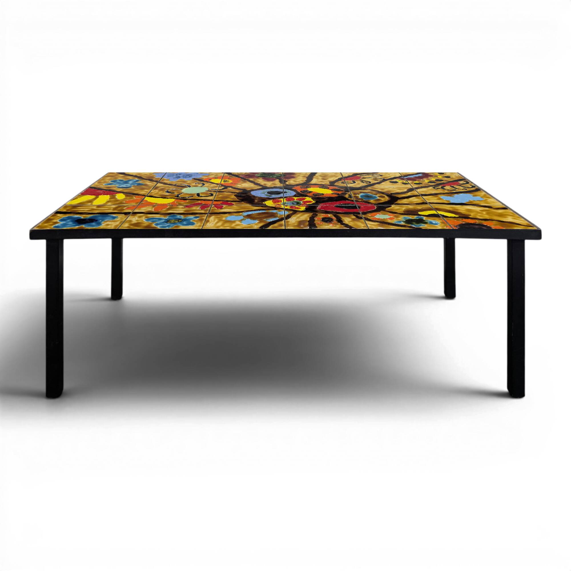 1960s ceramic coffee table