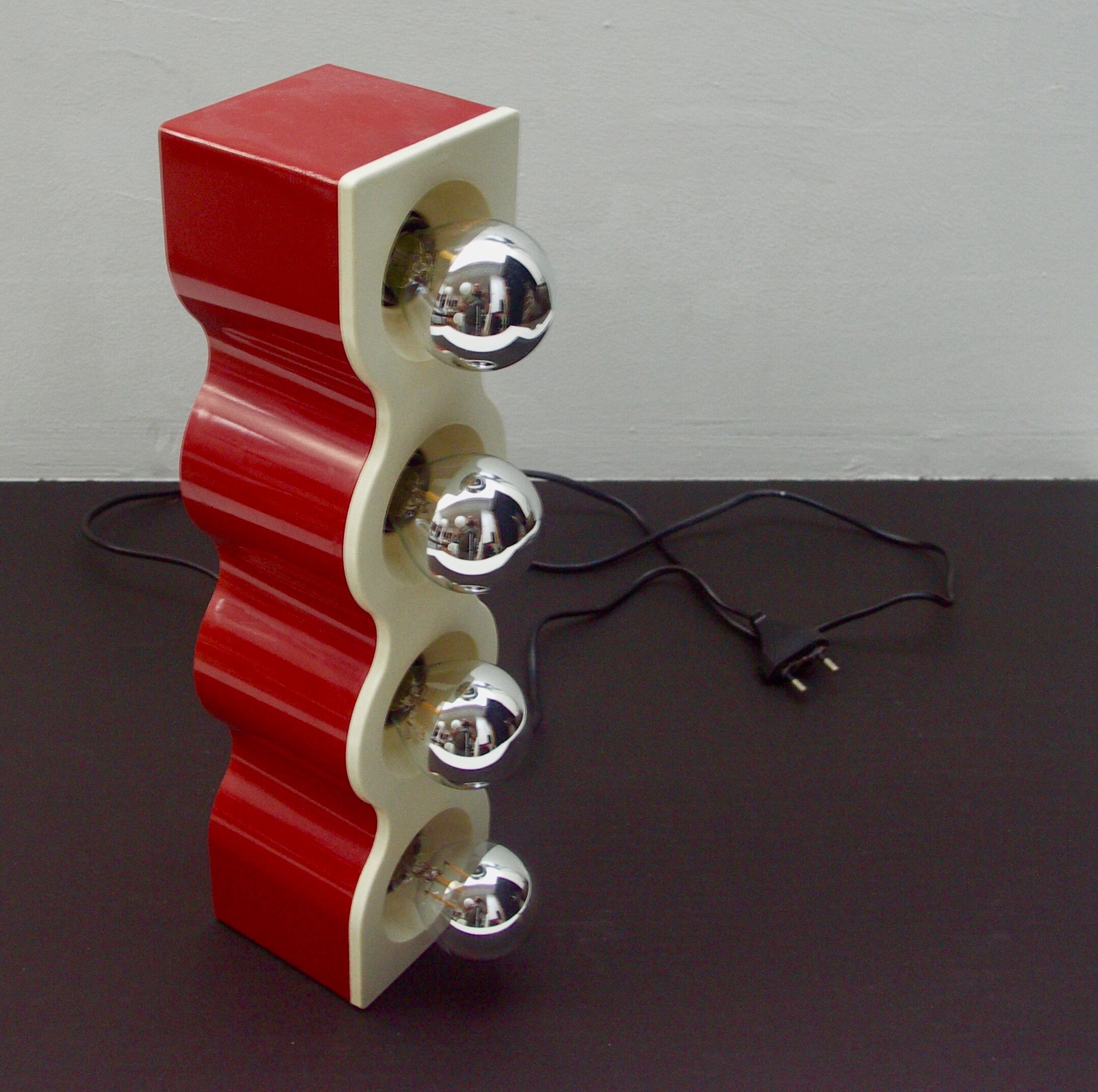 Sinus lamp by Ettore Sottsass, Stilnovo edition, Italy 1972