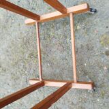 Double wooden night valet