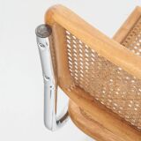 Set of 6 Cesca chairs. Made according to the design by Marcel Breuer. 80s.