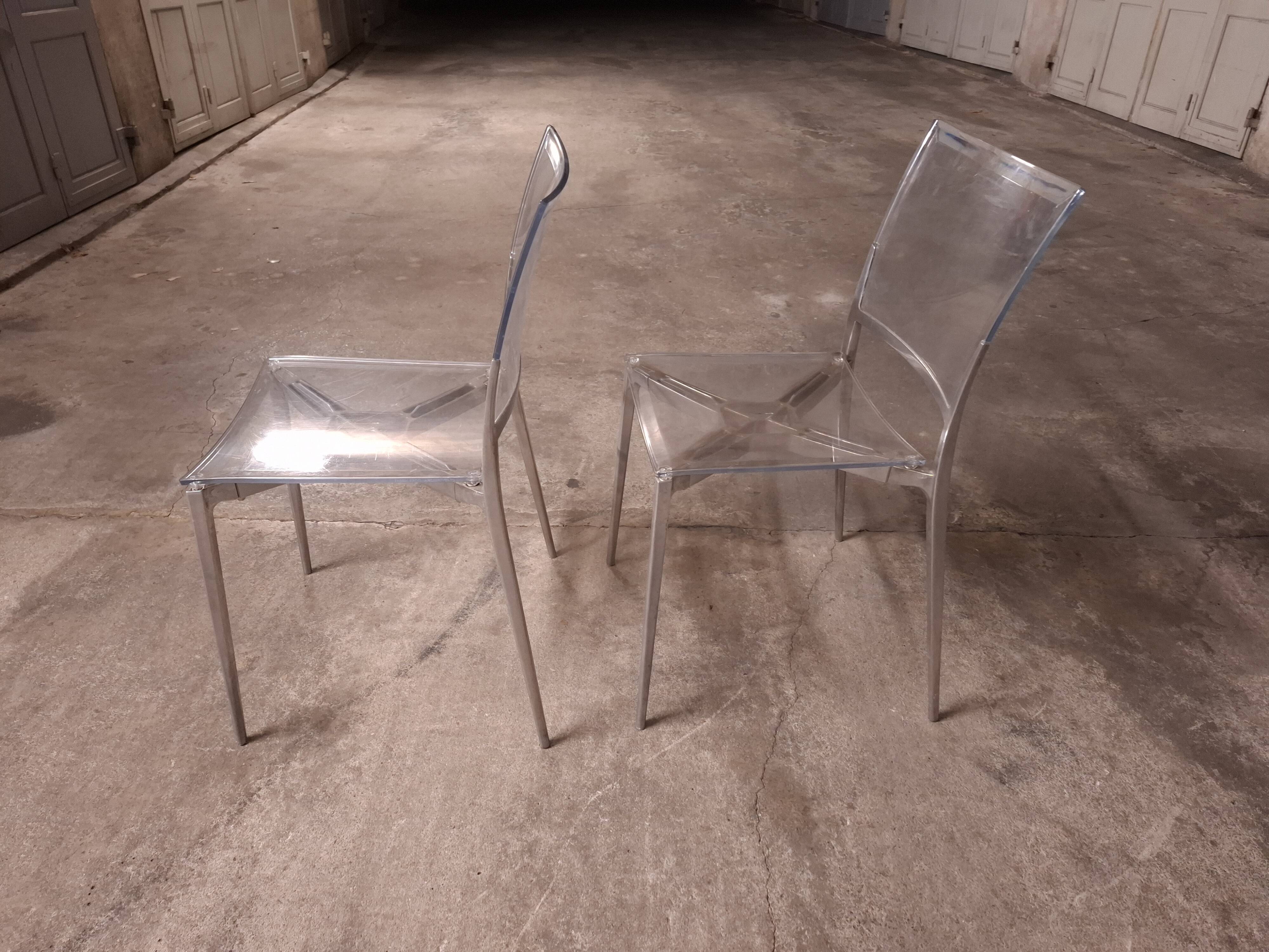 Two chairs Edition Fasem ergo by Claudio Dondoli, Marco Pocci