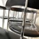 Set of 6 vintage arper chrome leather chairs