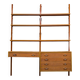 Danish teak ps modular wall units by preben sørensen for randers møbelfabrik, 1960s, set of 11