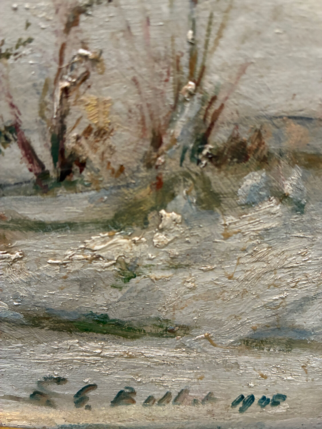 Landscape Brittany, Georges Émile Bellet, 1945