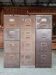 Set of industrial drawer cabinets.