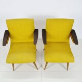 Vintage Scandinavian Armchair Design Duo