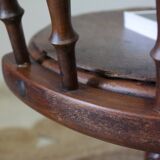 Wooden swivel office chair 20 years