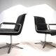 Set of 2 Wilkhahn Delta conference/dining chairs from the Delta Group