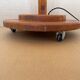 Antique wooden floor lamp