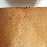 Scandinavian worker / bedside table in wood and metal from the 50s-60s