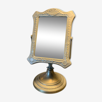 Miroir à poser en bronze