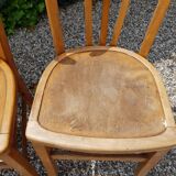 Old bistro chairs