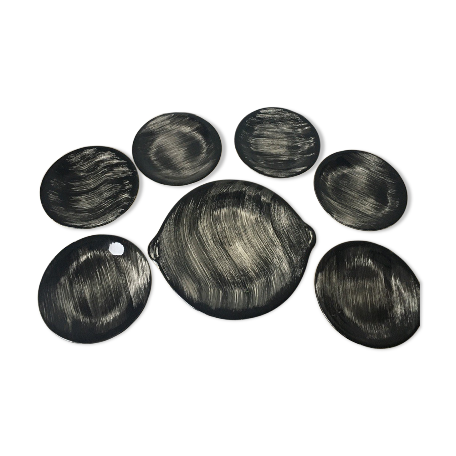 A dessert set for the Salins of the 70s