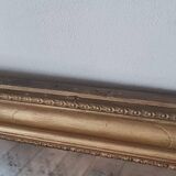 Antique rectangular mirror with moldings 103 x 68