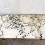 Marble coffee table