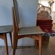 Pair of vintage Scandinavian-style skai chairs