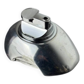 Brutalist lighter by Art3, solid aluminium, Spain, 1970s