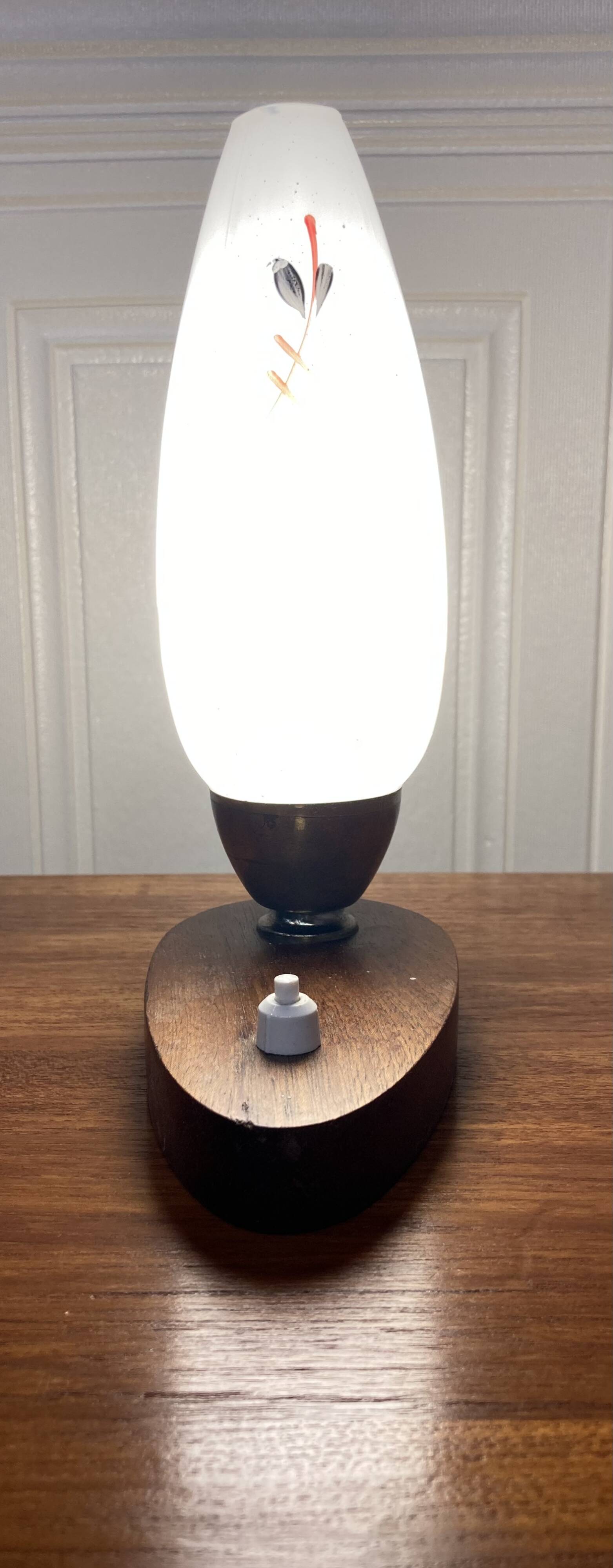 Elegant lamp Scandinavian design 1950.