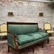 Mahogany bench in empire style xix th century