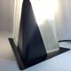 Murano Pair of 2 Lamps Glass Plate Two-material Vintage 1980 DLG Vetro