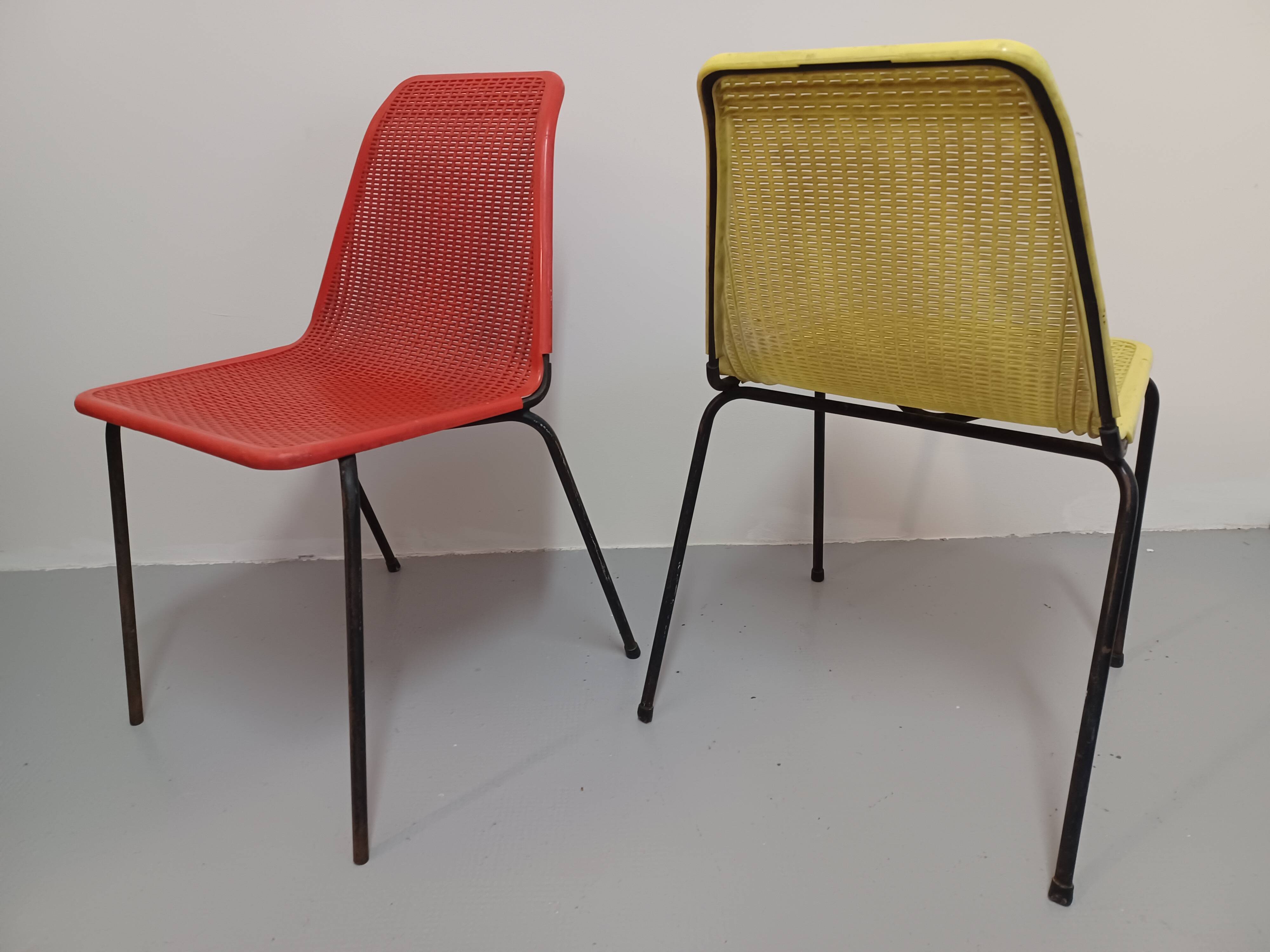 Paire de chaises,  70'S