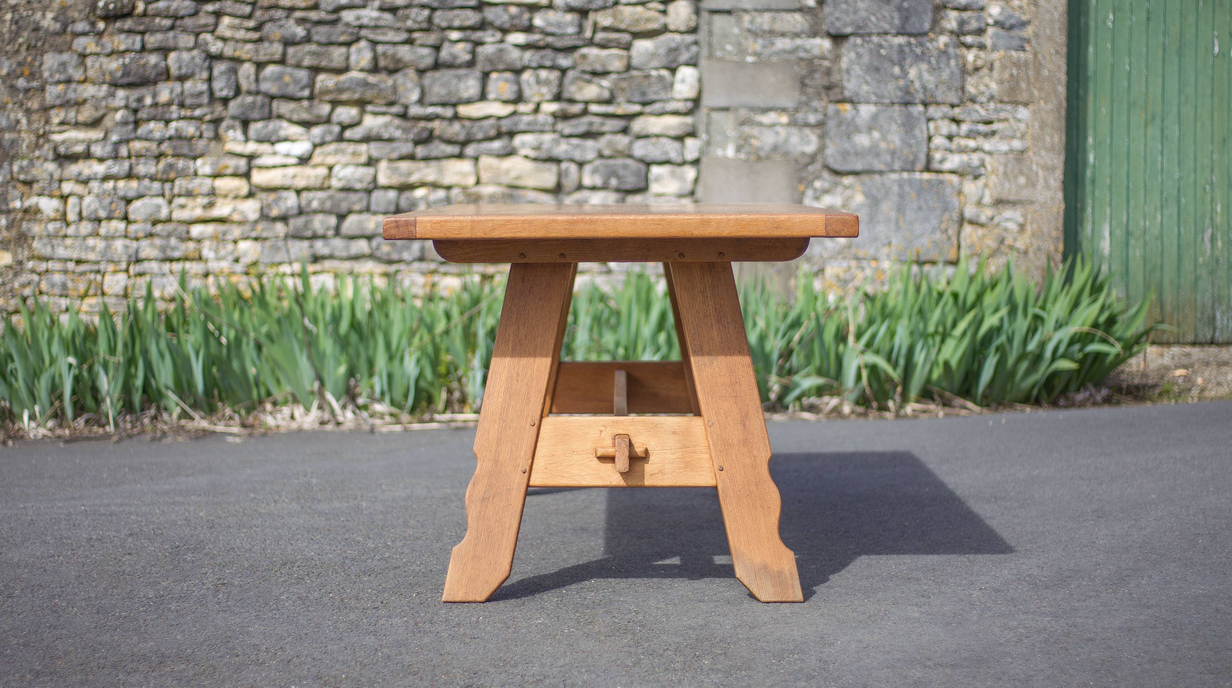Antique wooden farmhouse table, wooden table, dining room table, brutalist, chalet, country,