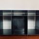 Commode en acier brut