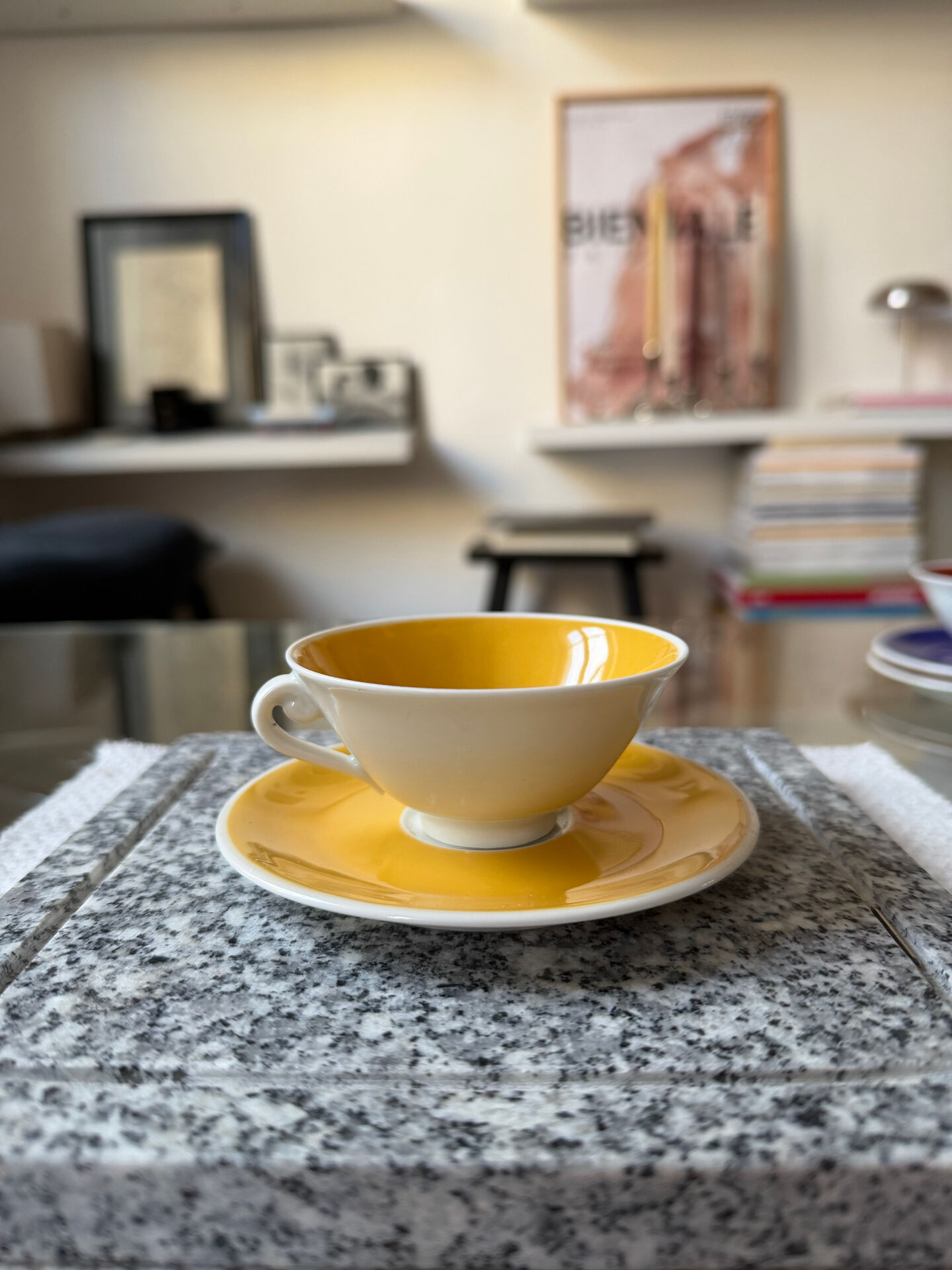 Limoges porcelain coffee cup set