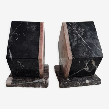 Marble bookends