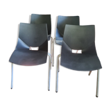 Angelo Pinaffo Model shell designer stacking chair Sedie edition