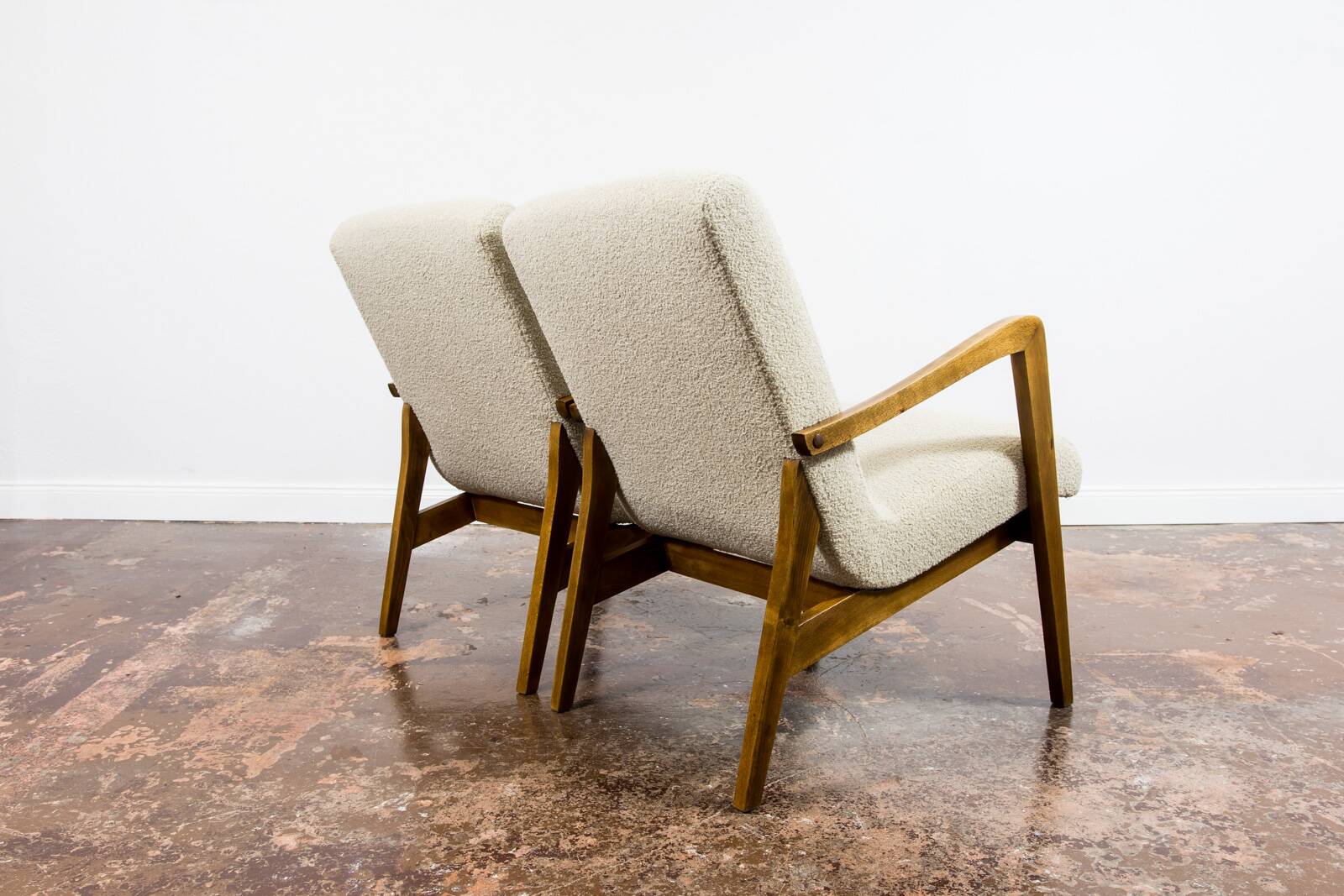 Mid-century modern armchairs Type 300-138 from BFM, 1960s, set of 2