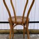 Chaise bistrot en bois courbé et cannage Horgen Glaris, Suisse vers 1900