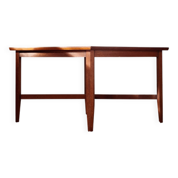 Geometric top coffee table from the 1950s-60s.