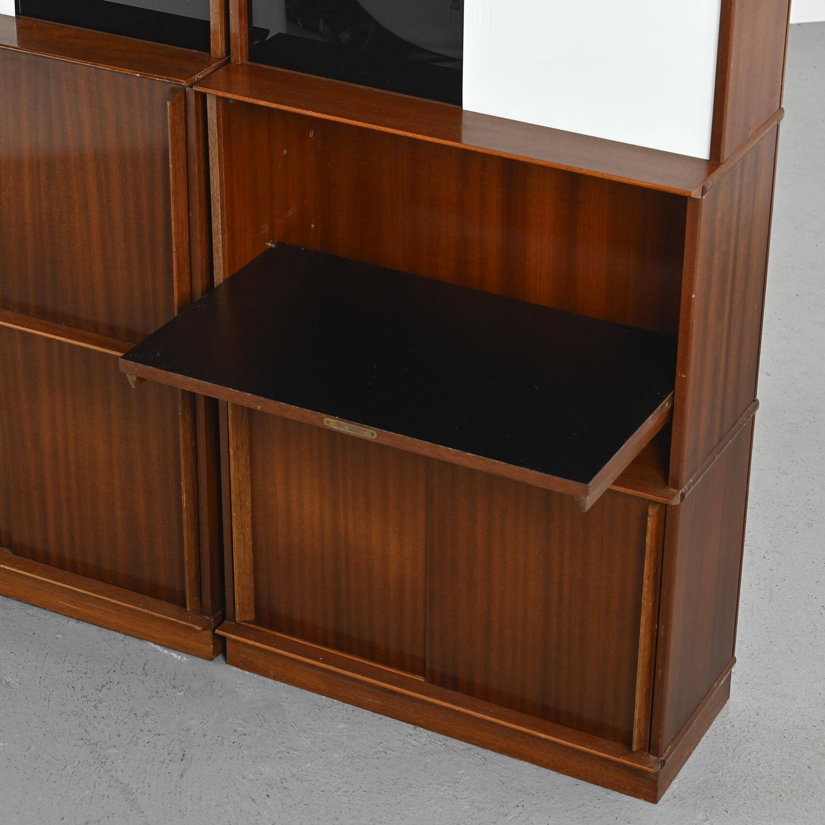 Pair of oscar furniture bookcases, circa 1955