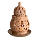 Handmade terracotta tealight candle holder
