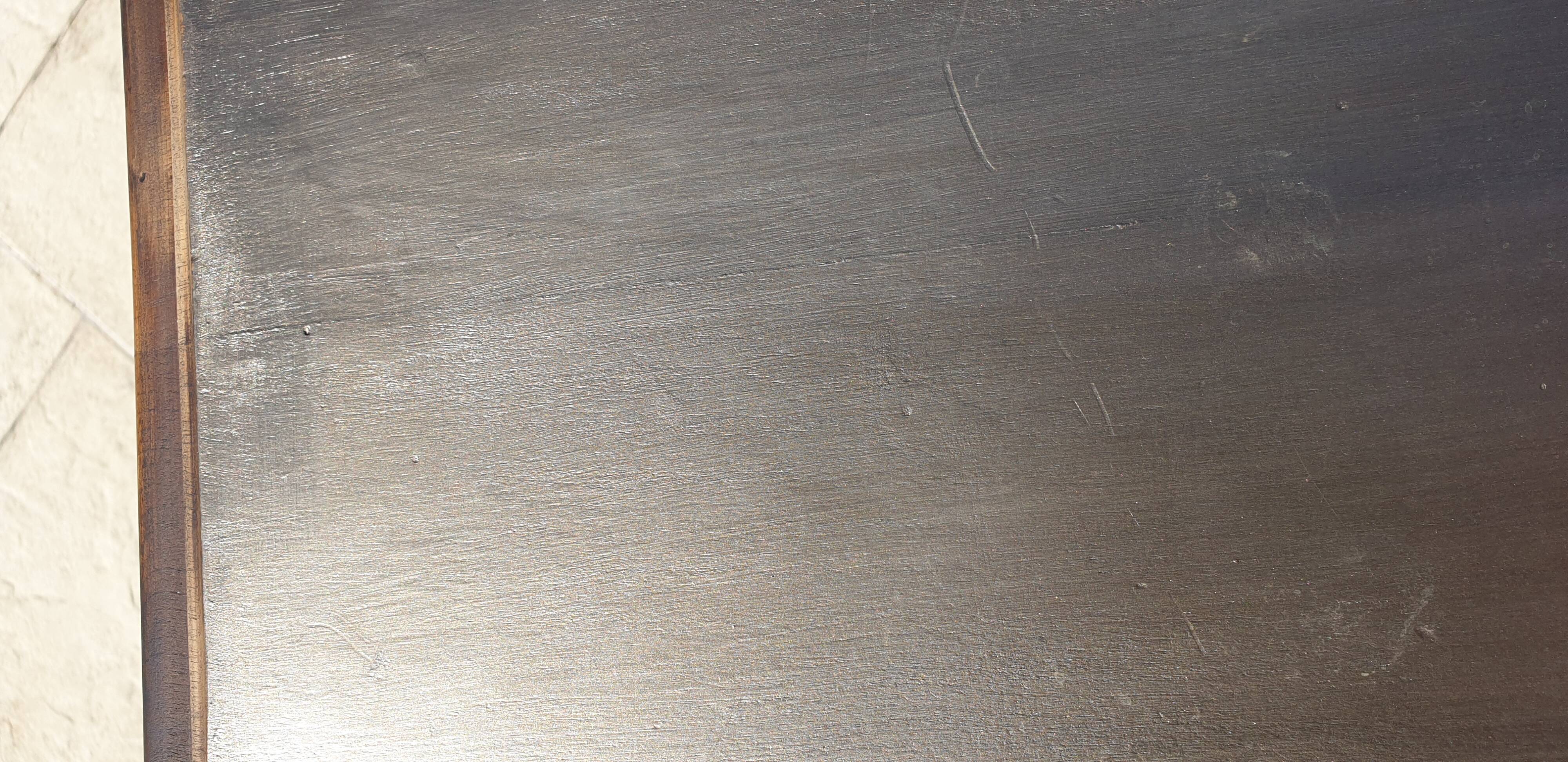 Renovated Henri II style desk with drawers