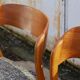Set of 4 chairs 'sled' edited by Baumann