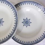 3 vintage hollow plates of St Amand primax model 211237