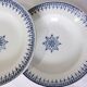 3 vintage hollow plates of St Amand primax model 211237