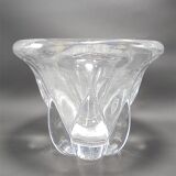 Crystal vase signed Val St Lambert